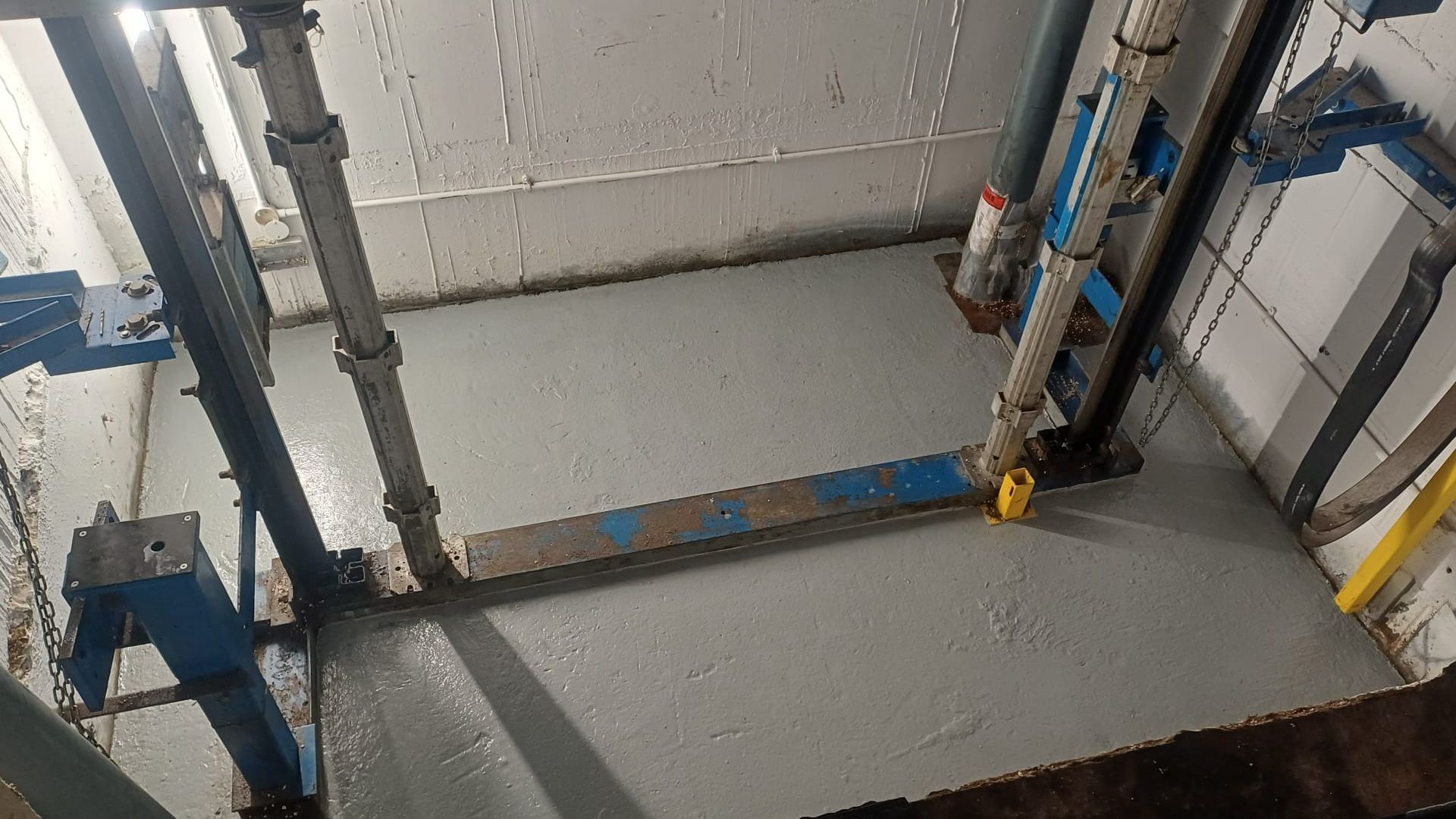 Lift after repair