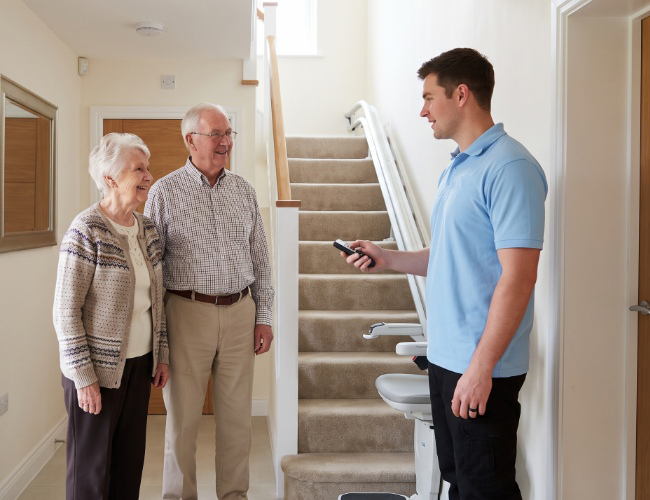 Brooks stairlift